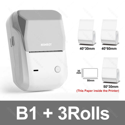 Portable Thermal Label Printer 2-Inch Bluetooth