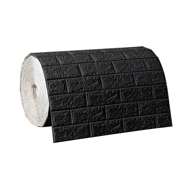 Waterproof 3D Foam Brick Wall Sticker for Home