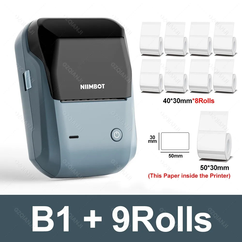 Portable Thermal Label Printer 2-Inch Bluetooth