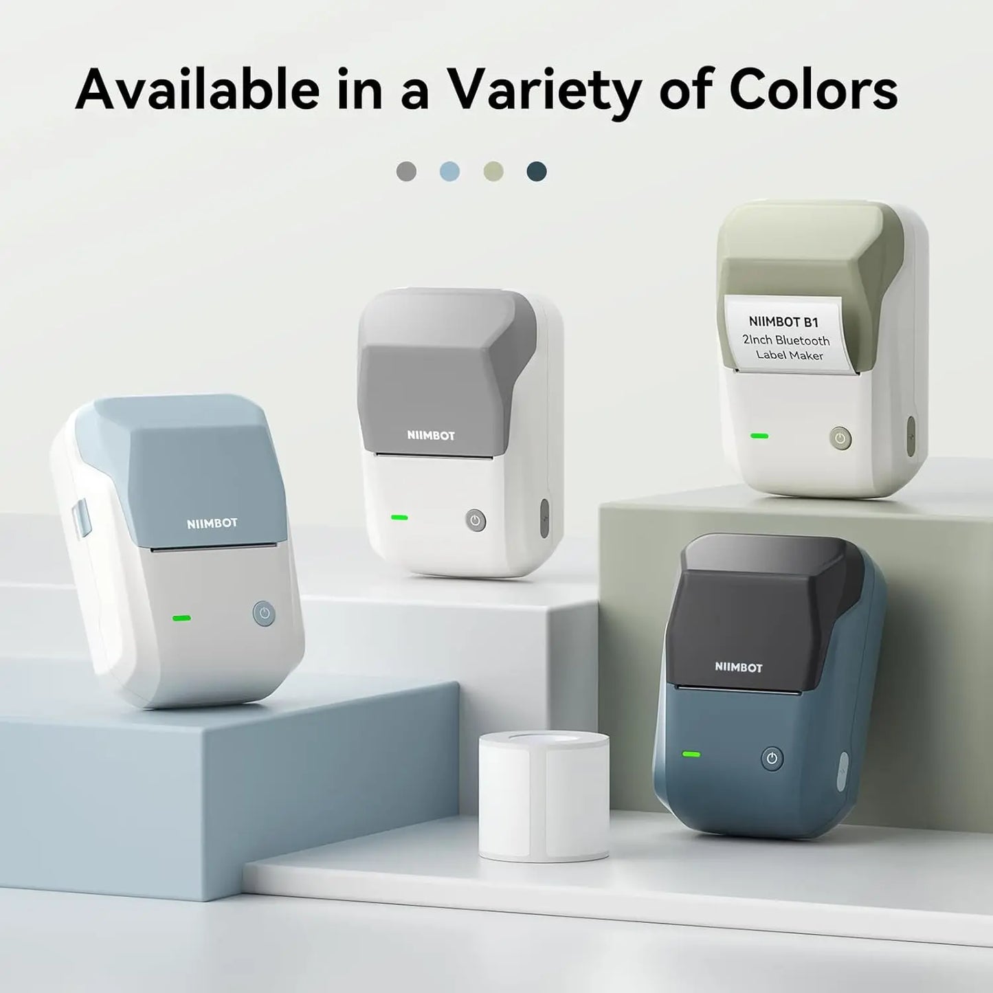 Portable Thermal Label Printer 2-Inch Bluetooth